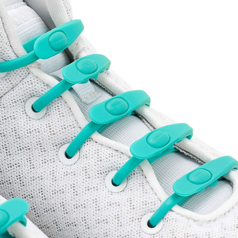 ZOOEASS No Tie Elastic Shoe Laces for Kids and Adults,Best for Sneaker(Jade) - Image 5